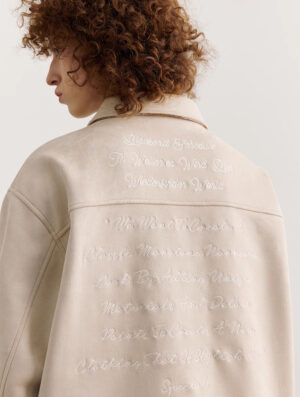 Double-Sided Light Industrial Beige Jacket