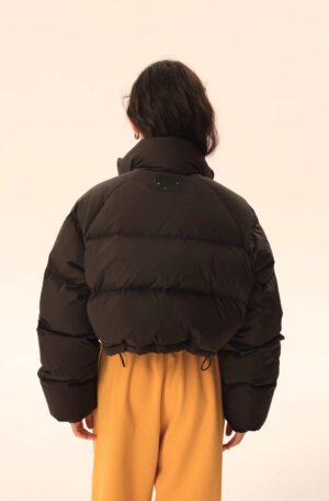 Puffer Jacket Short Cut Inflated