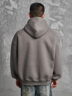 Baggy Hoodie Growing Make True Old Logo