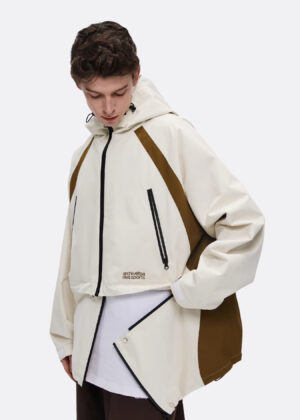 Hiking Windbreaker Archive Sports Cream