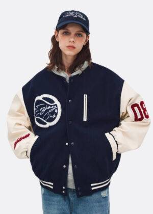 College Jacket FPA 08 Navy Blue