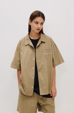 Industrial Baggy Shirt Aways Moving Beige