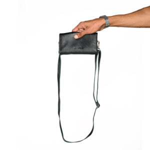 Black Phone Belt Pouch Bag