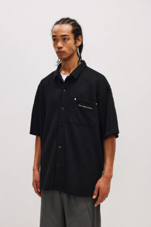 Shirt Future Pattern Summer Season Noir