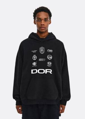 Hoodie FPA DOR All Logos