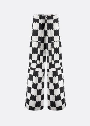 Checkered PV Pants-shorts Motta