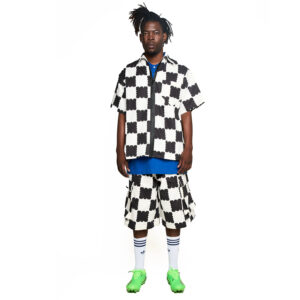 Checkered PV Pants-shorts Motta