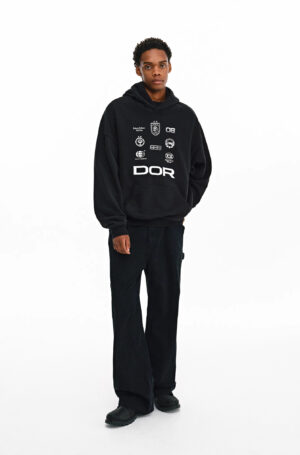 Hoodie FPA DOR All Logos