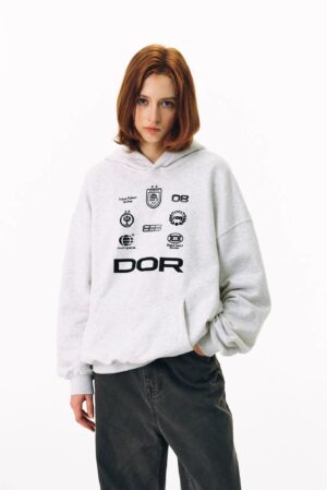 Hoodie FPA DOR All Logos