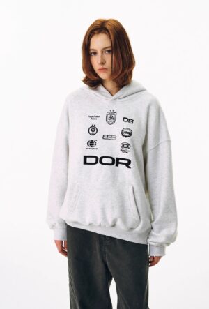 Hoodie FPA DOR All Logos