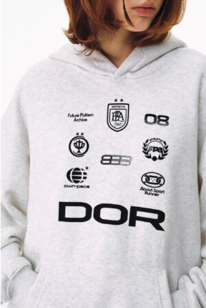 Hoodie FPA DOR All Logos