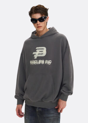 Hoodie PCLP Perclips Trilogo Gray