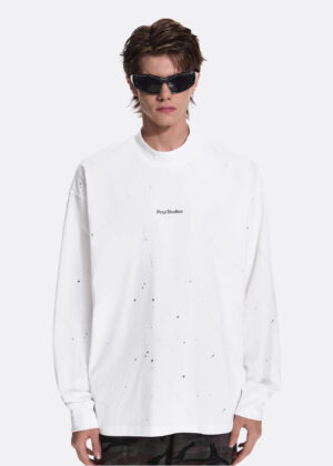Long Sleeves T-shirt Paint Pclp Studios Central Basic Logo
