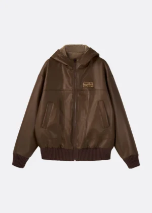 Double Sided Jacket Perclips Social Brand Archive Mocha