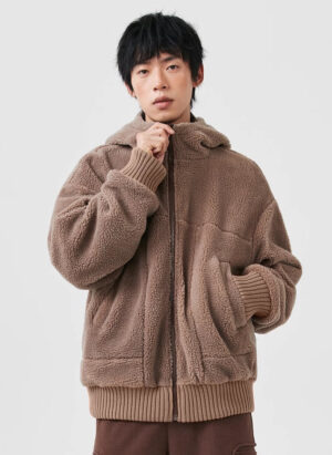 Double Sided Jacket Perclips Social Brand Archive Mocha