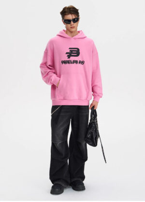 Hoodie PCLP Perclips Trilogo Pink