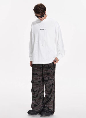 Long Sleeves T-shirt Paint Pclp Studios Central Basic Logo