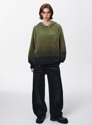 Fluffy Hoodie Project Studio Discolored