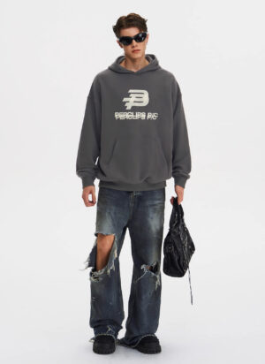 Hoodie PCLP Perclips Trilogo Gray