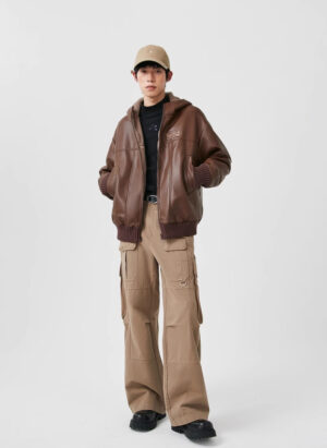 Double Sided Jacket Perclips Social Brand Archive Mocha