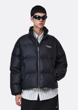 Puffer Jacket PCLP Studios Social Media Noir