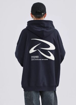 Hoodie PCLP Embroidered Central Triple Logo