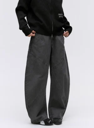Retro Lines Cimitar Exit Jeans