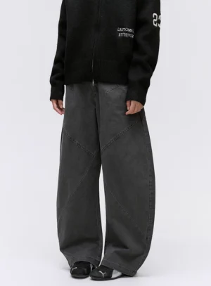 Retro Lines Cimitar Exit Jeans