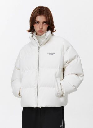 Puffer Jacket PCLP Studios Social Media Noir