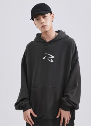 Hoodie PCLP Embroidered Central Triple Logo