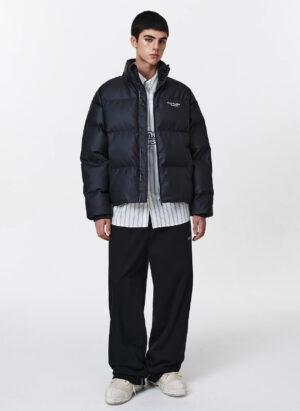 Puffer Jacket PCLP Studios Social Media Noir