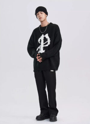 Sweater Destroyed Old English P